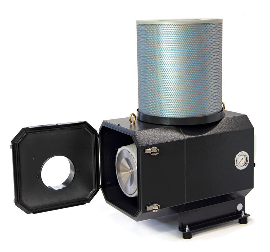 de dri air cleaner olienevel afzuigunit